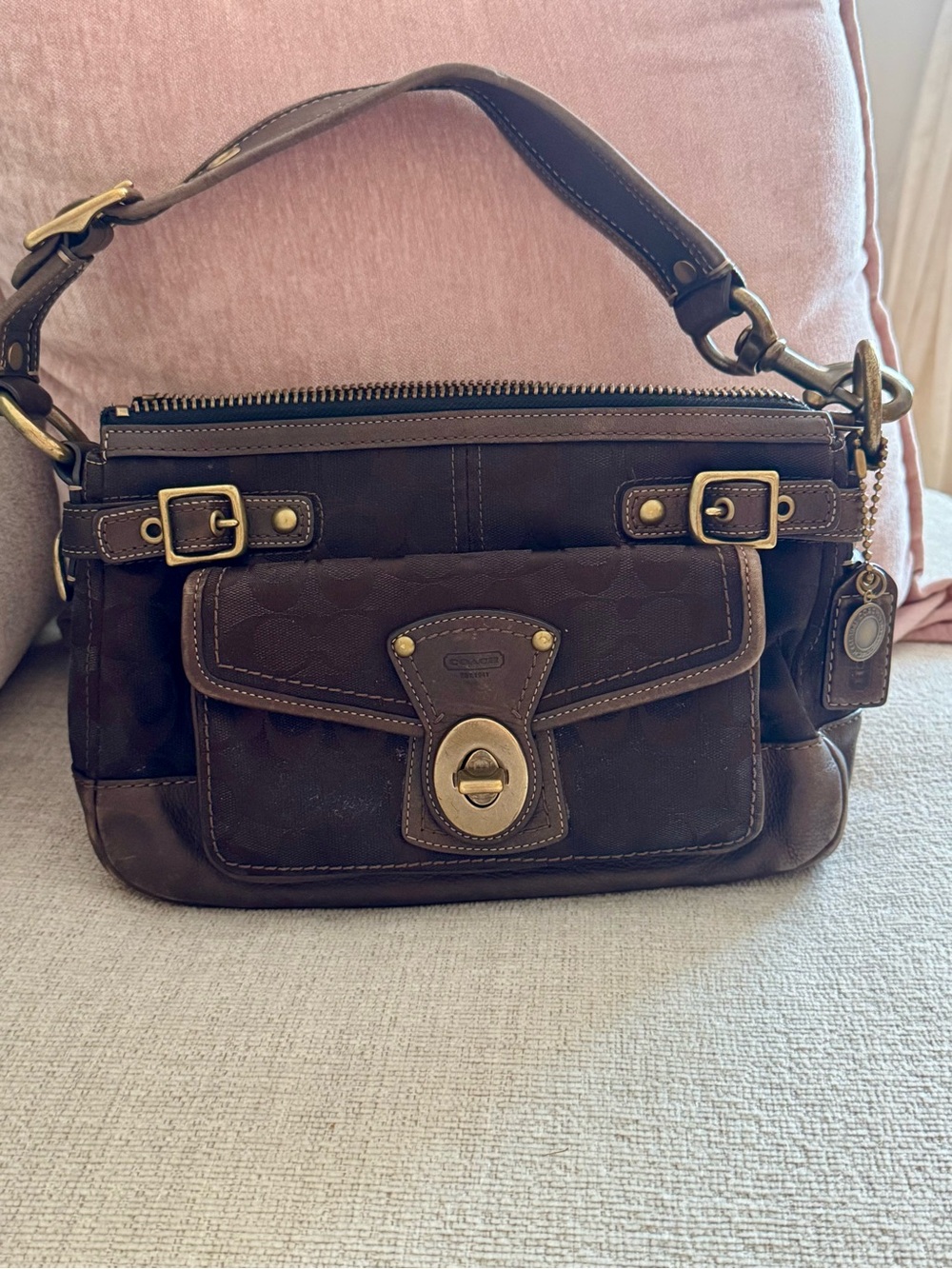 Coach Legacy Turnlock Shoulder Bag 65th Anniversary